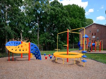 Tot lot and playing field
